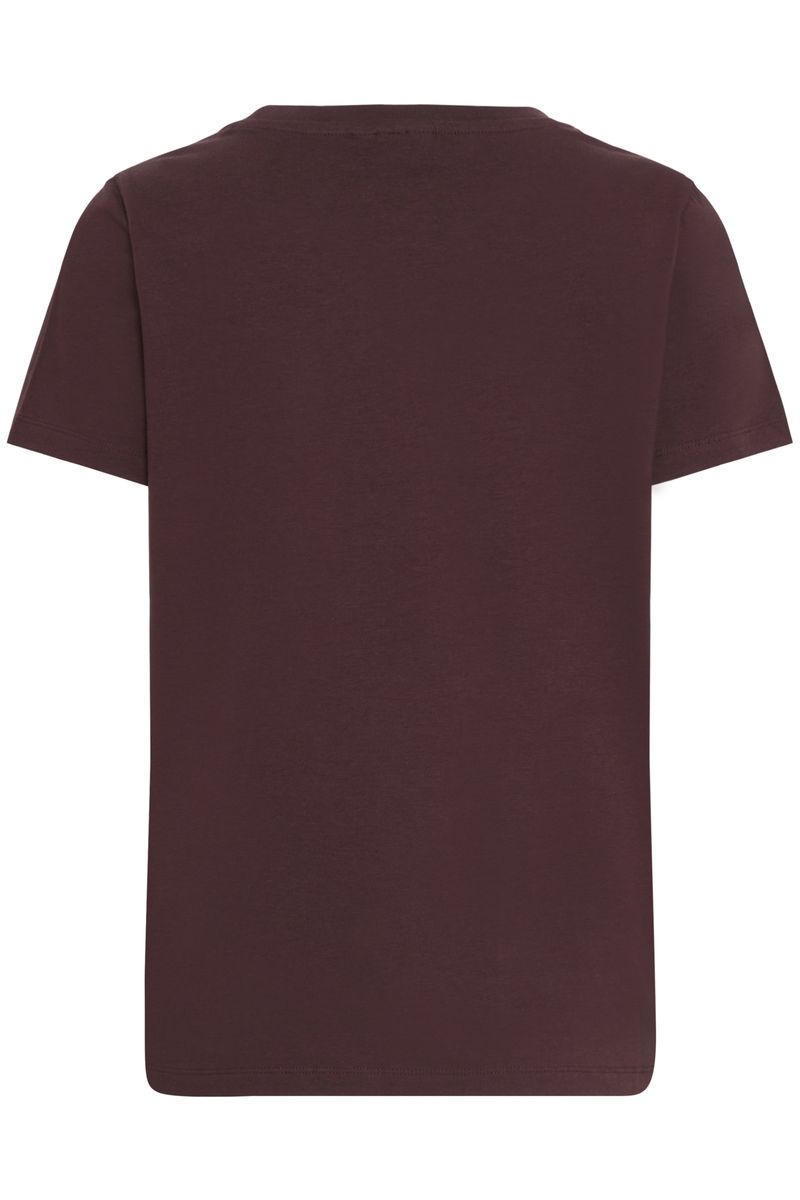 Fransa perfekt t-shirt mahogni 