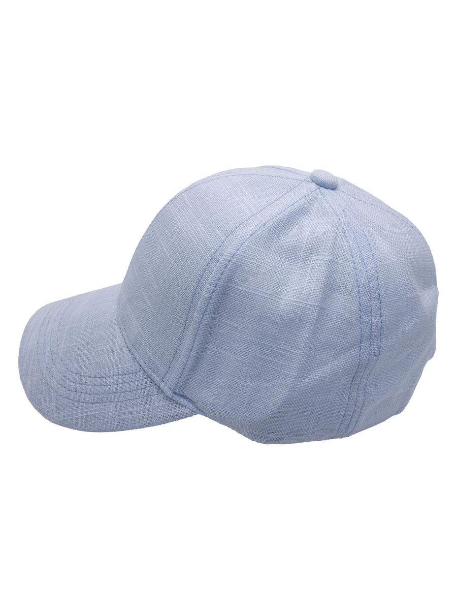Caps i lin lys blå
