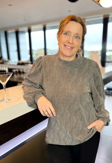 Hovedbilde Line glittertopp muldvarp