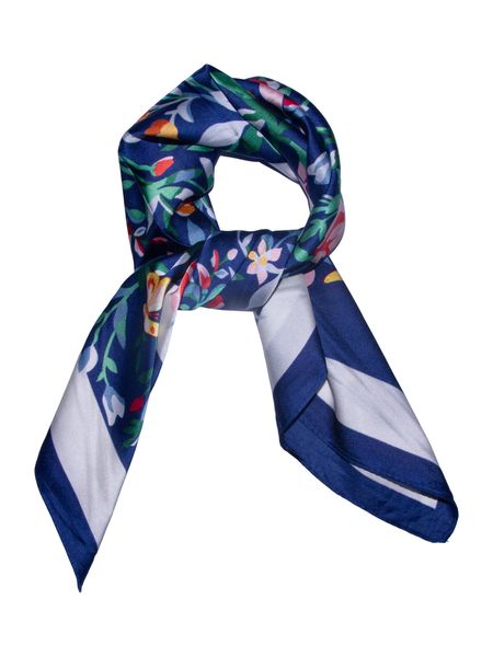 Hovedbilde Skjerf bunadblå