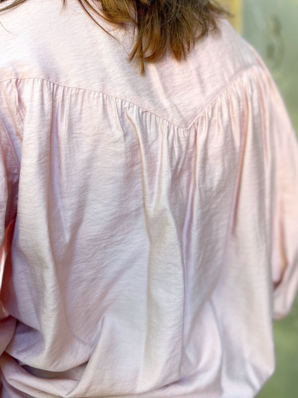 Synne bluse - pink blush