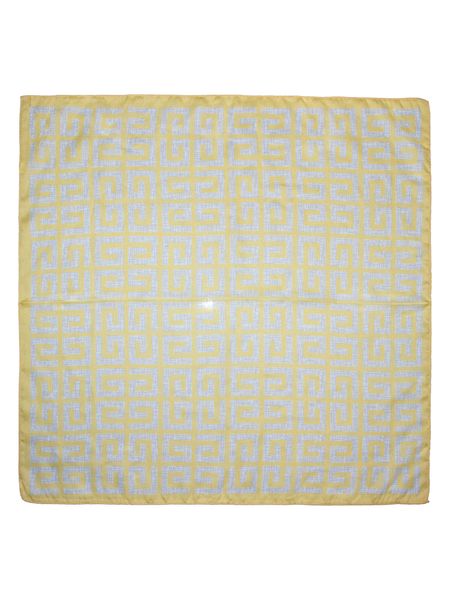 Hovedbilde Skjerf mønster gult