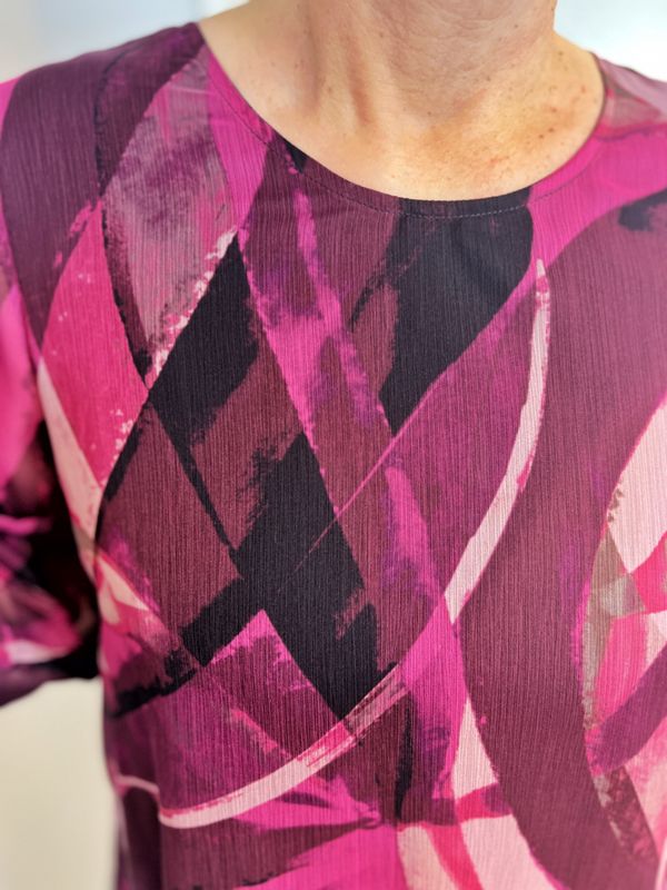 Kjersti tryllekjole fuksia