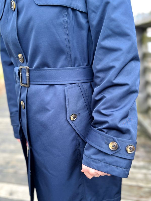 Hanne Trenchcoat Marineblå