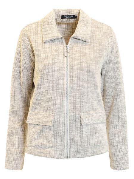 Hovedbilde Lisen cardiganjakke sand struktur