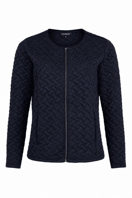 Hovedbilde Hege jakkecardigan marineblå