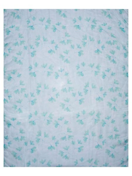 Hovedbilde Skjerf m/blader grønn