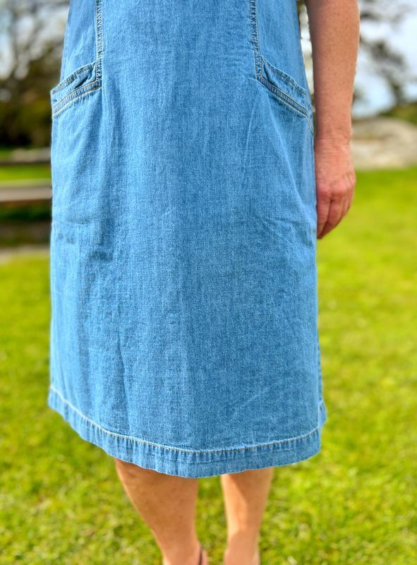 Inger kjole denim
