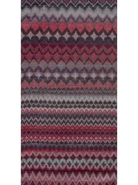 Hovedbilde Tubeskjerf zizag burgunder