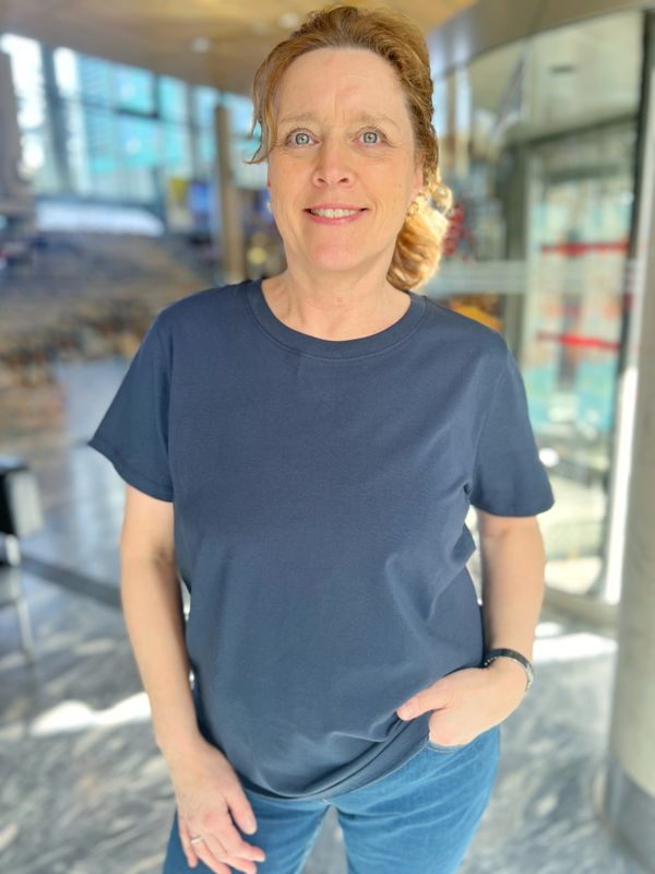 Fransa perfekt t-shirt 🌟​ mørk blå