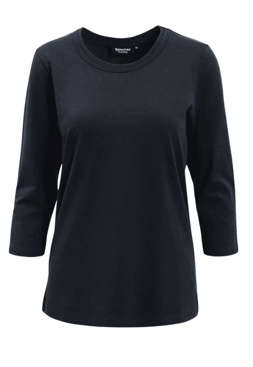 Mona basic topp svart