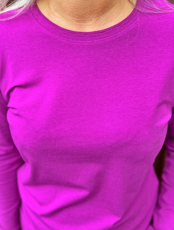 Bjørg basic topp fuksia