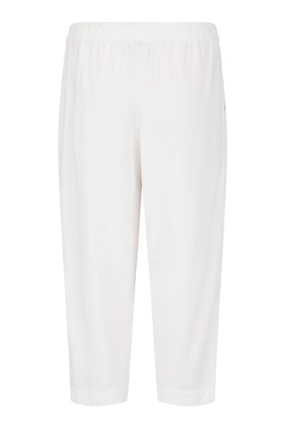 Hovedbilde Inger capri bukser lin hvit