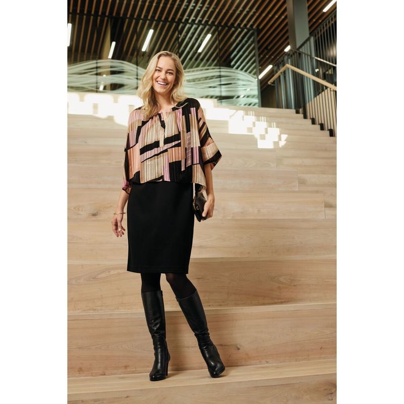 Synne kjole til fest - pink blush