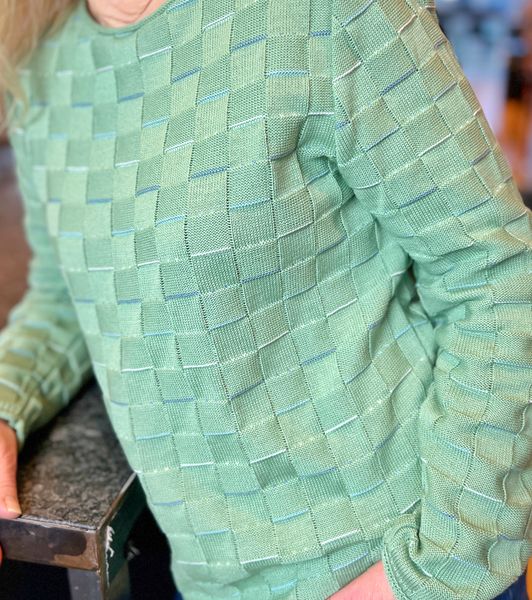 Hovedbilde Renate genser braided green