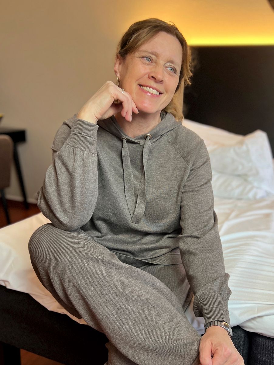 Gabrielle bukse valnøtt