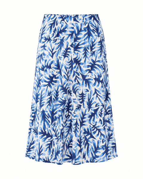 Hovedbilde Tonje jersey-skjørt blue print