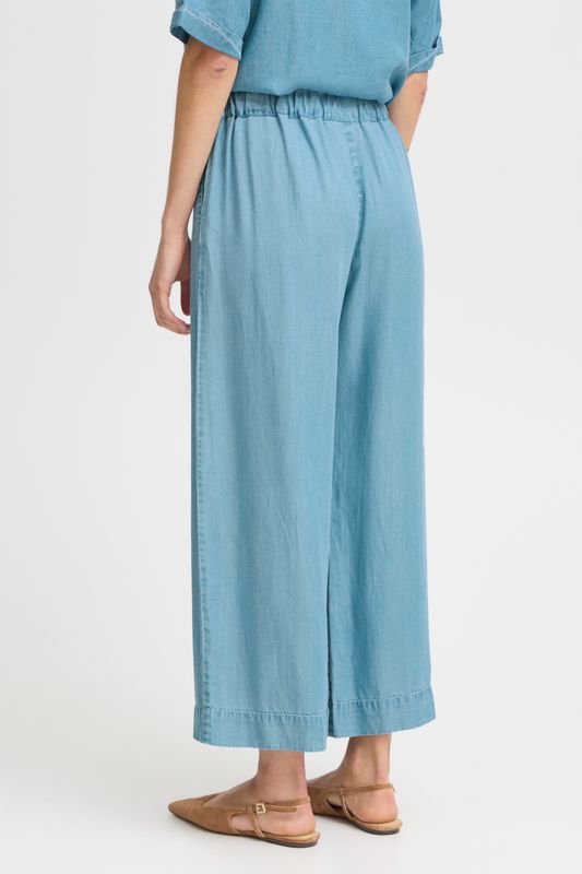 Evelyn culotte lys denim
