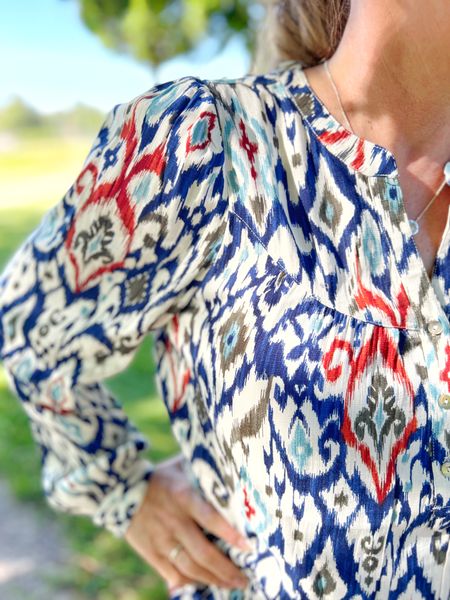 Hovedbilde Aud bluse chevron