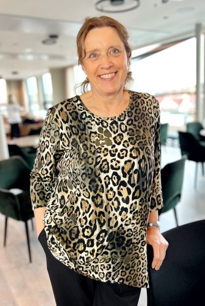 Hovedbilde Nelly lang topp leopard