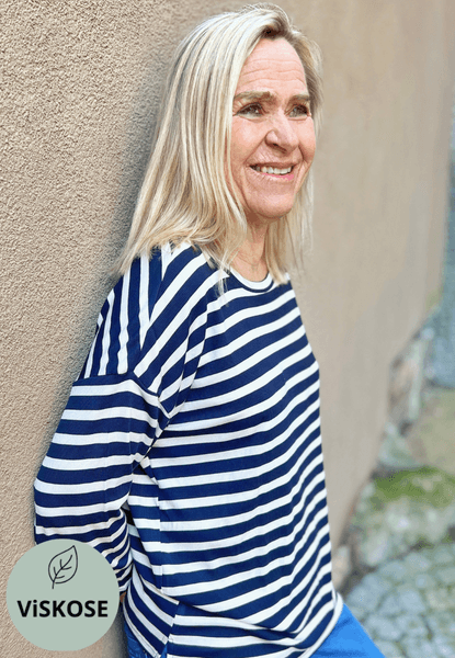 Hovedbilde Irene blåstripet genser