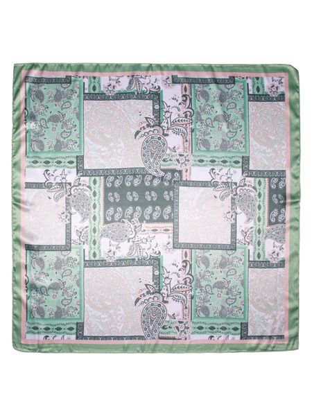 Hovedbilde Skjerf paisley grønn