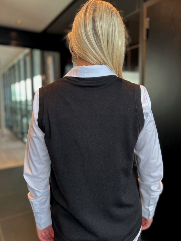 Helga vest svart