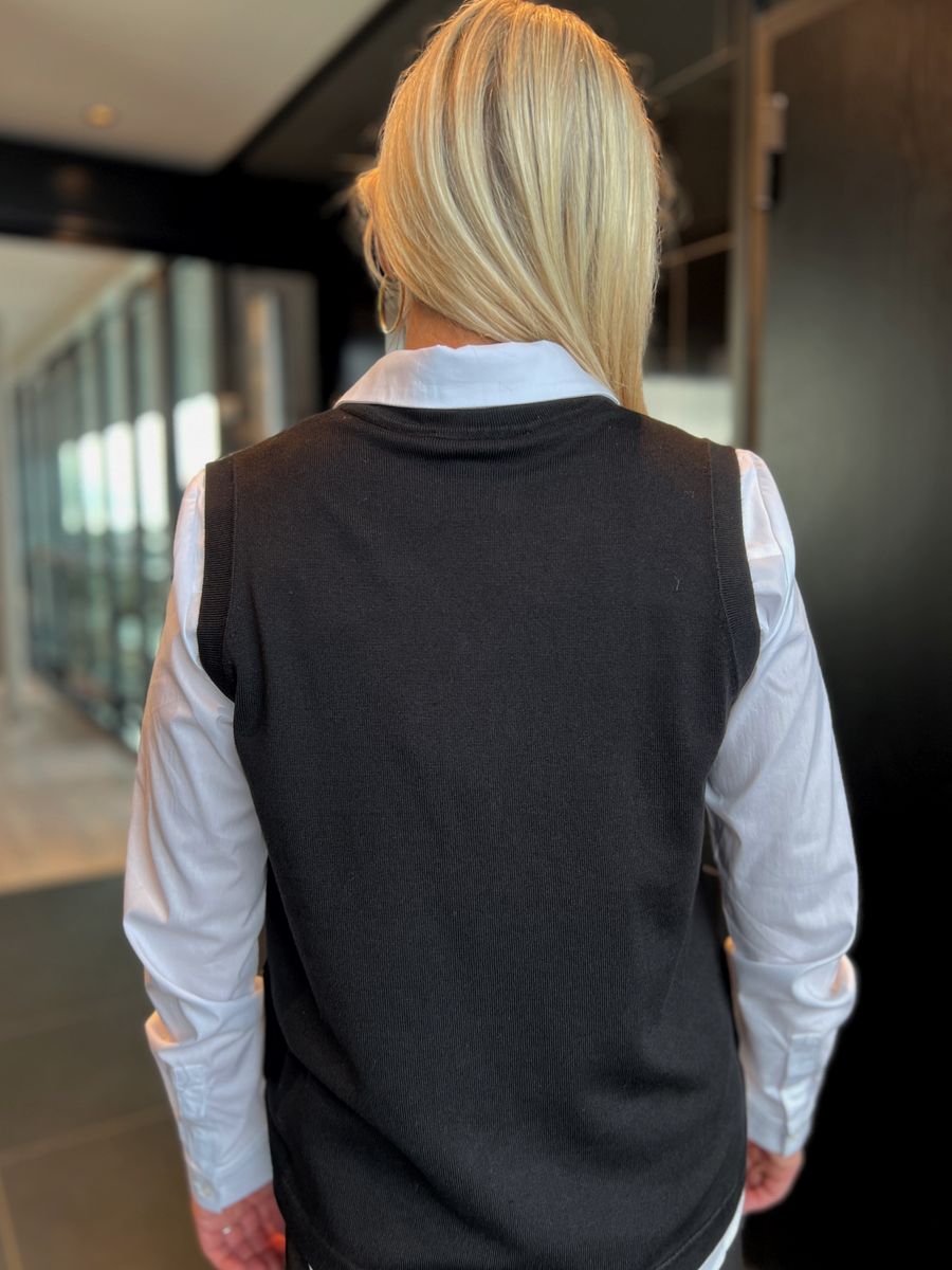 Helga vest svart