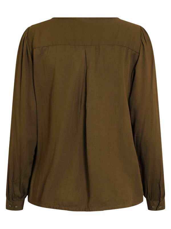 Olive bluse 