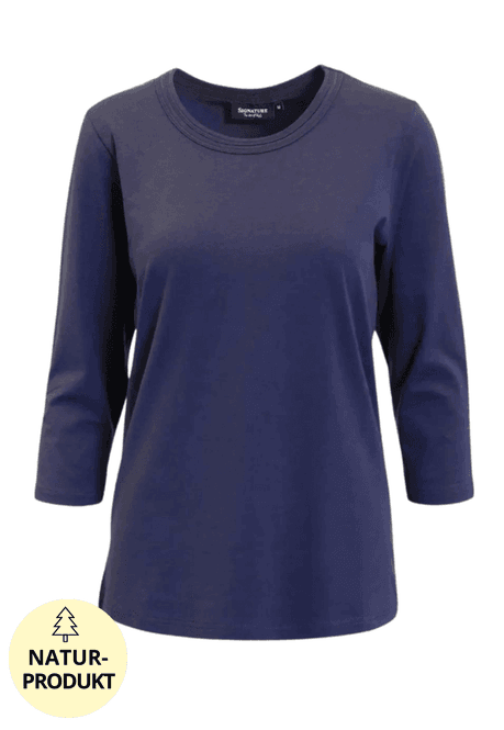 Hovedbilde Mona basic topp marineblå