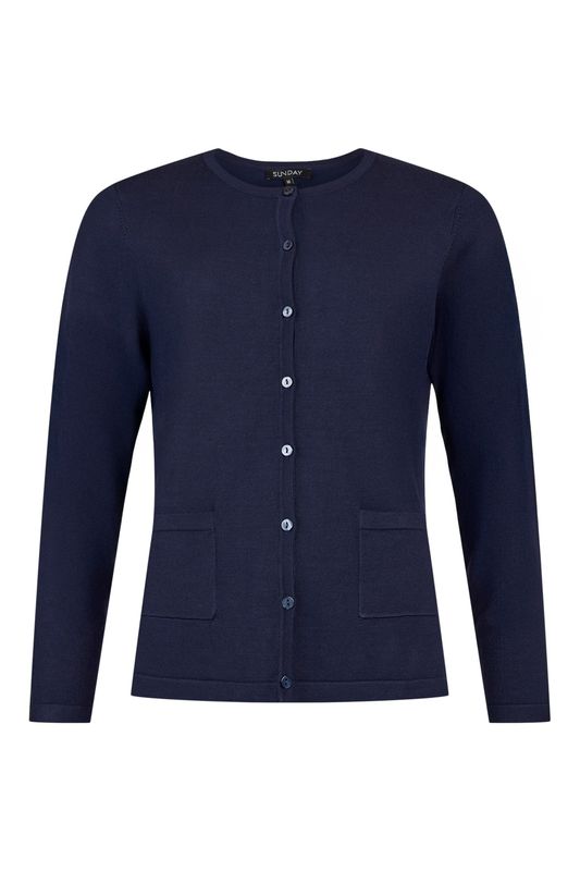 Hege cardigan marineblå