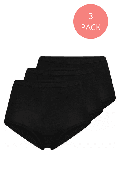 Hovedbilde 3 pack bambus- truse sort