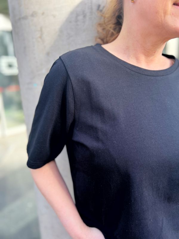 Fransa perfekt t-shirt 🌟​ svart