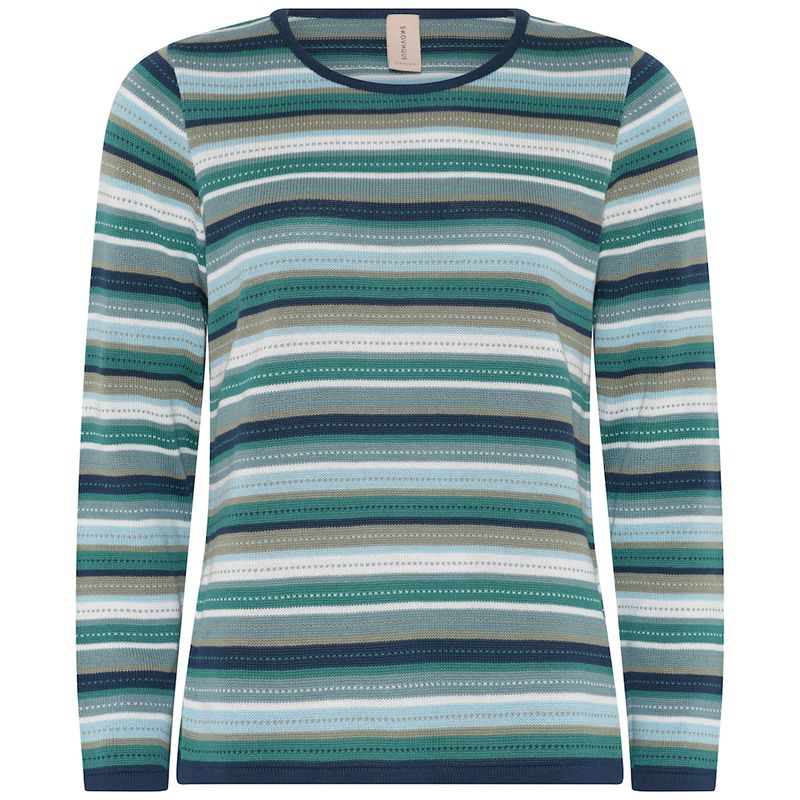 Lena genser Malakitt stripe