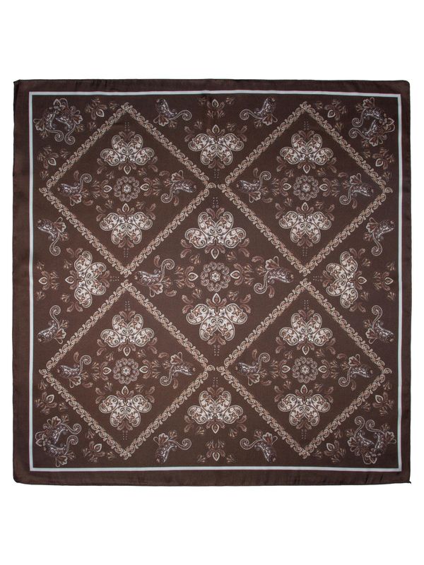 Skjer multi paisley brun