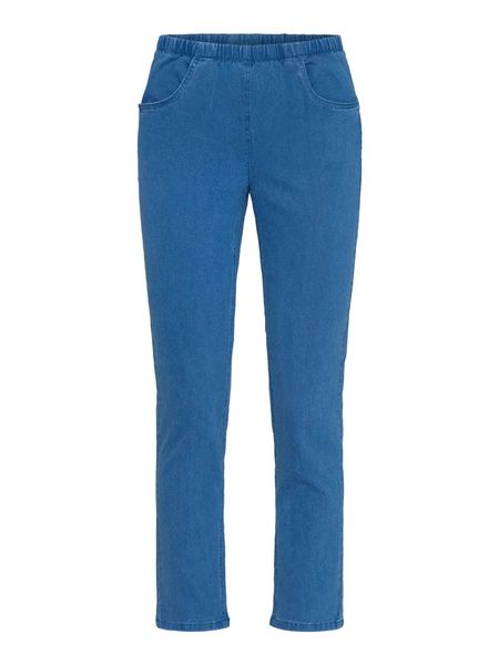 Hovedbilde Brandtex dongeribukse lys blå 74 cm