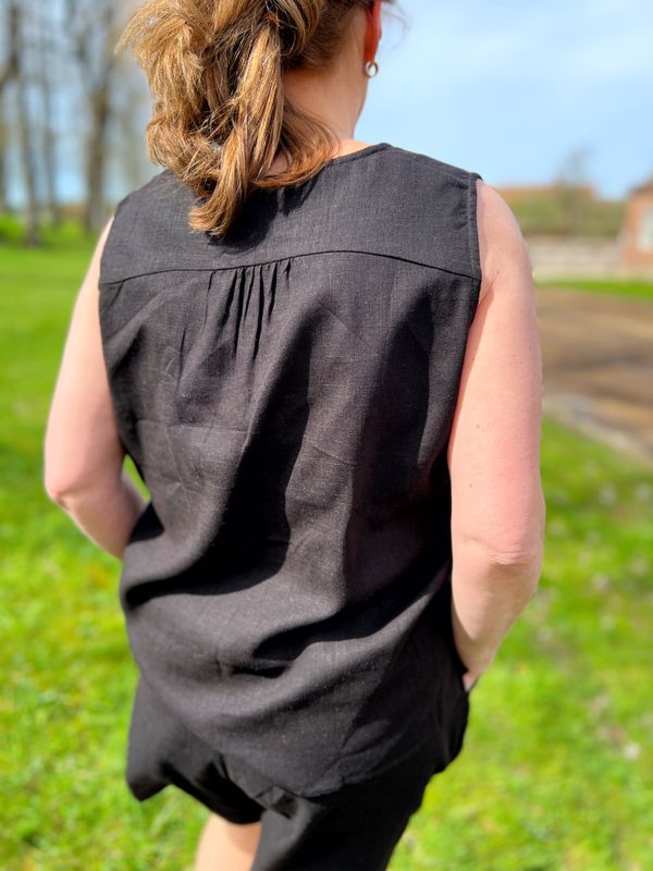 Juna singlet svart