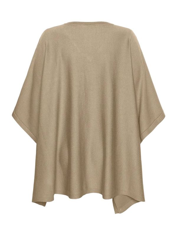 Sølvi poncho valnøtt