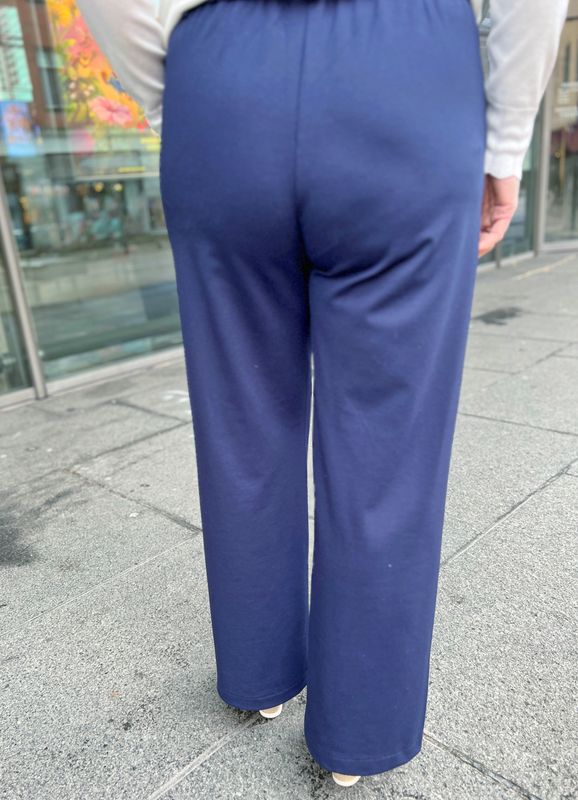 Brandtex favoritt bukse blå ekstra beinvidde 80 cm