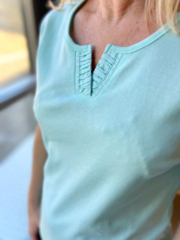 Inger t-shirt mintgrønn