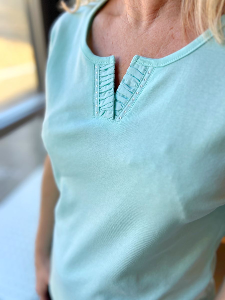 Inger t-shirt mintgrønn