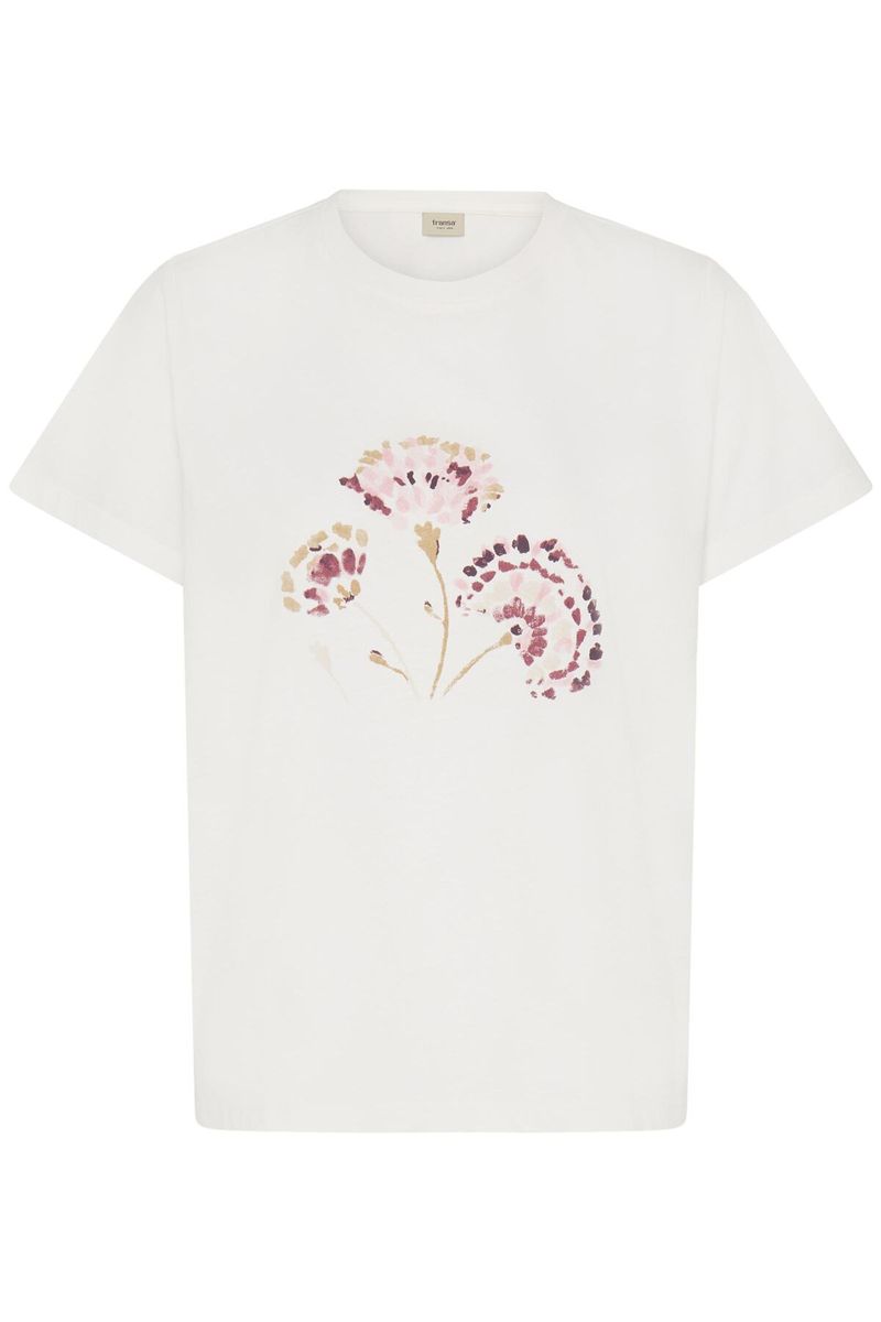 Irene t-shirt rød hortensia
