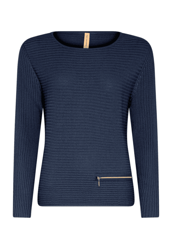 Lena bomullsgenser navy blue