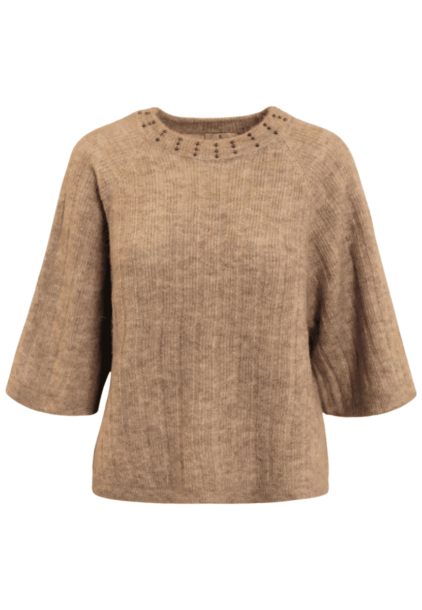 Hilde ullgenser beige melert