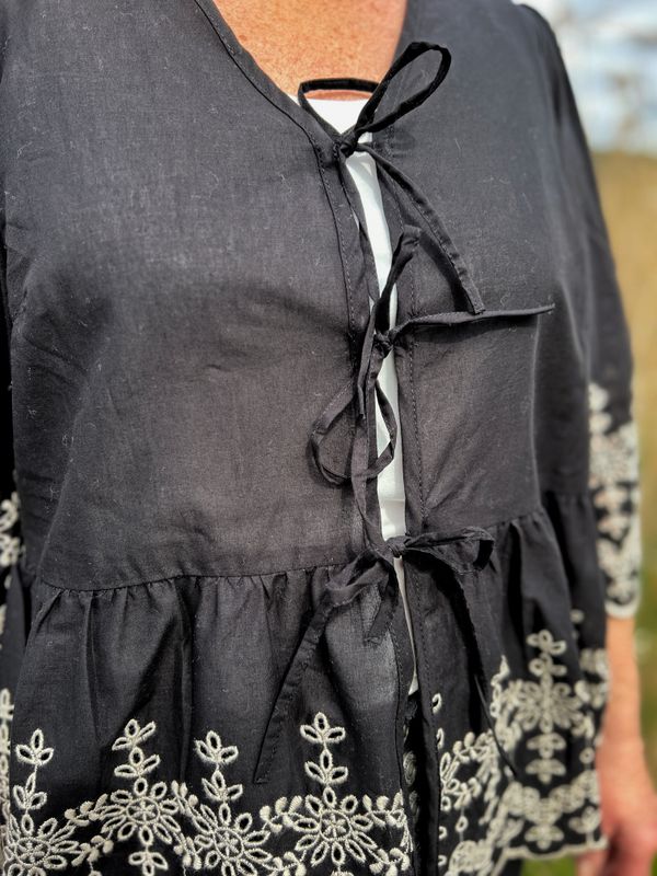Ellen cardiganbluse