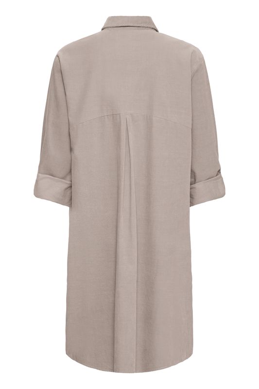 Marion cordkjole beige