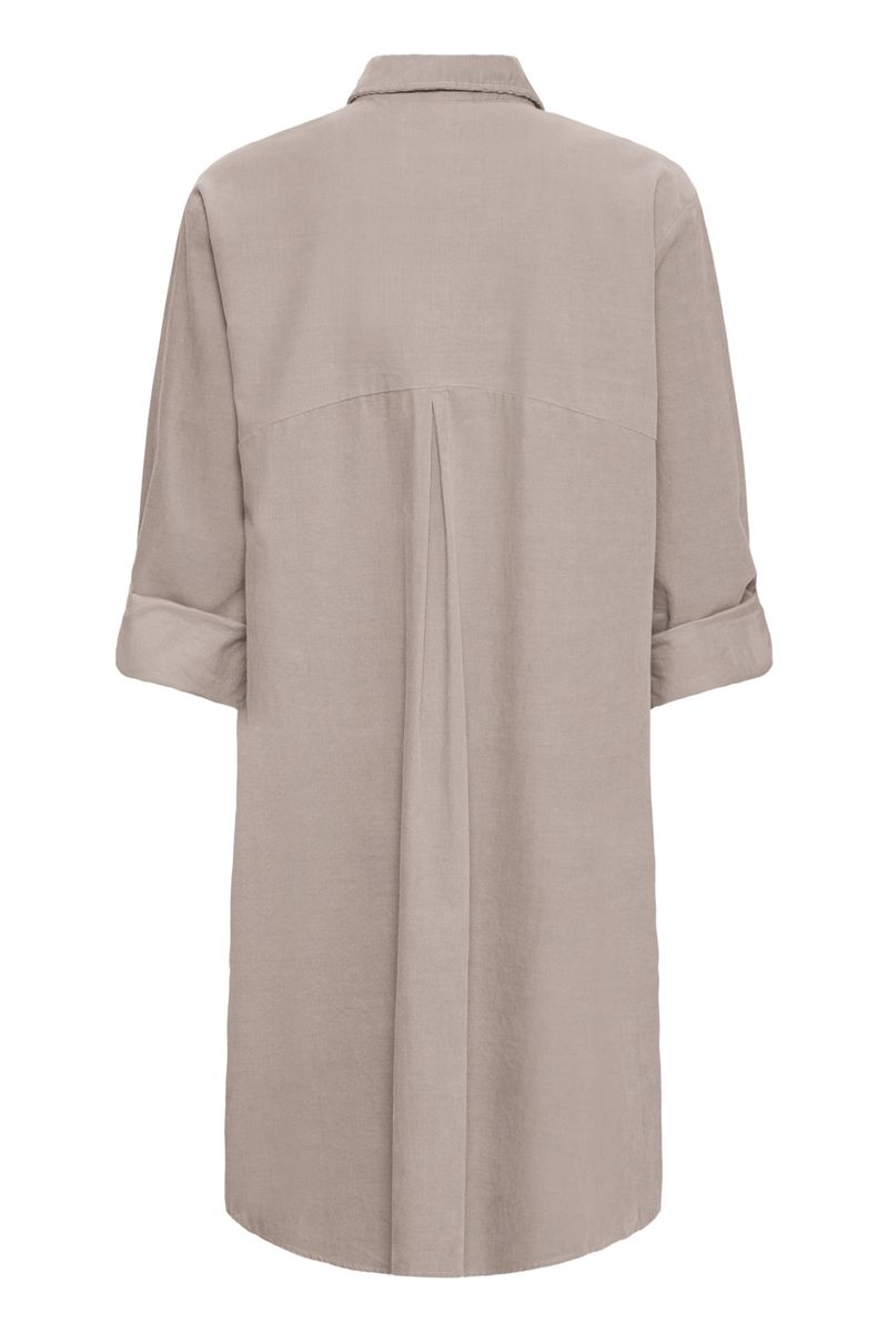 Marion cordkjole beige